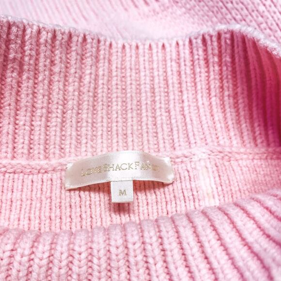 LoveShackFancy Gizela Pullover Sweater Size M In Fairy Forest Multi Hearts Print - Picture 16 of 16